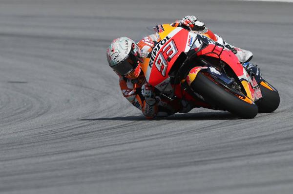 Marquez surrounded by Yamahas but focused on championship