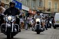 Harley Davidson owners rumble into San Tropez