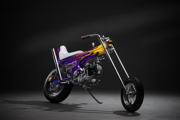 Honda Dax custom chopper Ramone