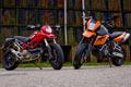 Road test: 2008 KTM 950SM vs. Ducati Hypermotard