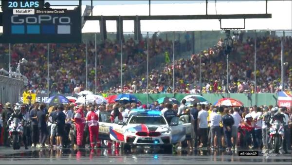 Silverstone MotoGP track inspection team