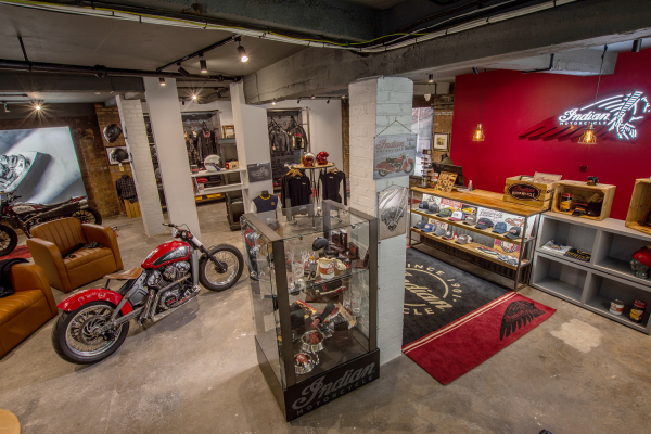Indian Kensington brand centre. - Indian Motorcycle