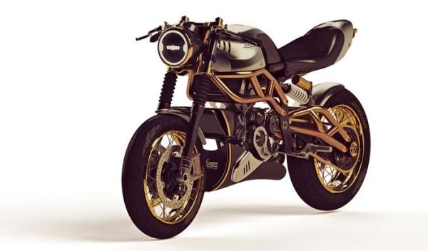 Langen two-stroke cafe racer