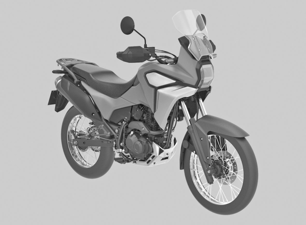 Honda NX 200 render. - Motorcycle.com