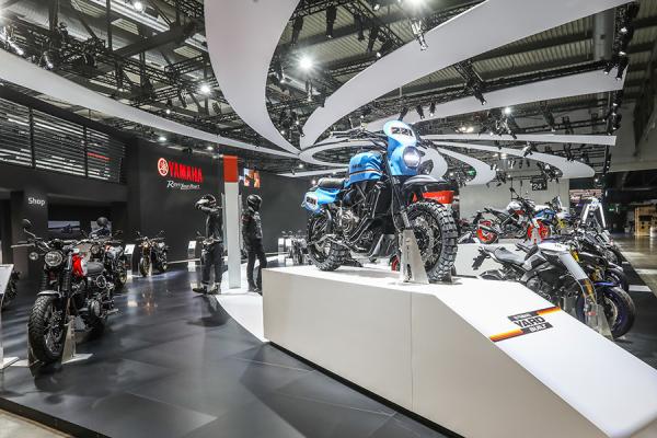 Yamaha at the 2019 EICMA show