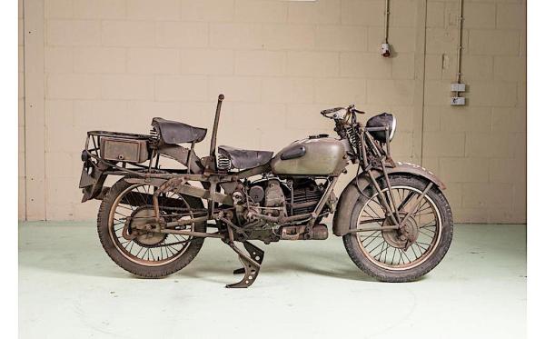 Special WWII Harley and Guzzi under the Bonhams hammer