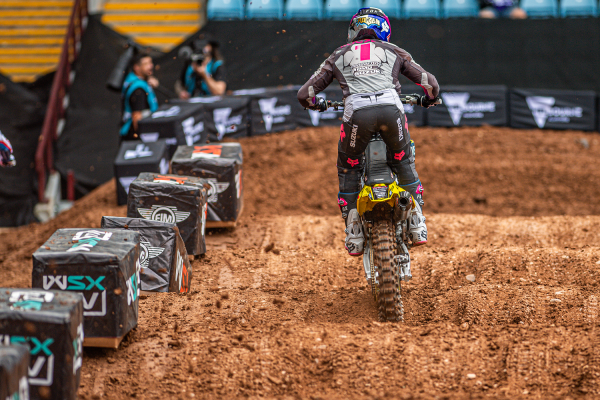 Ken Roczen, 2023 World Supercross British GP. - WSX Media