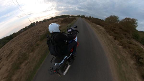 KTM road ride