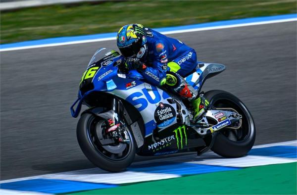 Joan Mir, 2022 Jerez IRTA MotoGP test. [credit: www.suzuki-racing.com].