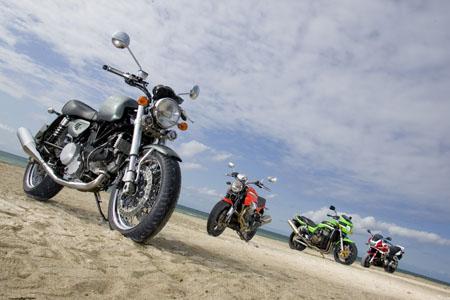 Road Test: GT1000 v. CB1300 v. ZRX1200 v. Griso