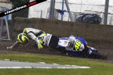 MotoGP: Rossi crash sequence