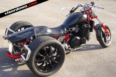 Custom-built Triumph trike for Â£7950