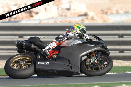 WSB: Xerox Ducati starts testing in Qatar