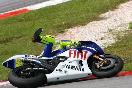 MotoGP: Valentino Rossi Sepang crash pics