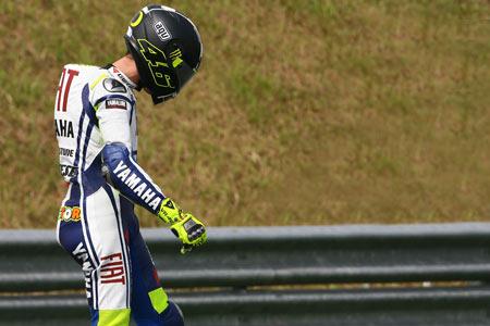 MotoGP: Valentino Rossi Sepang crash pics