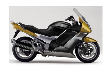 Yamaha FJR1400 in the pipeline