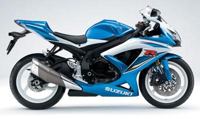 Suzuki unveil 2009 GSX-R600 colours