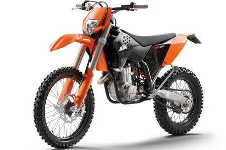 First Look: 2009 KTM400 EXC