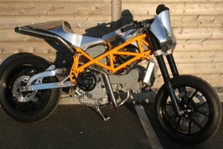 Trick Ducati hillclimber