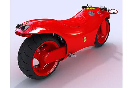 The V4 Ferrari-engined motorcycle