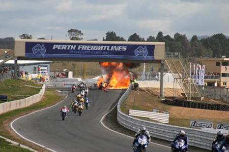 Rider killed in Australian Superbike races