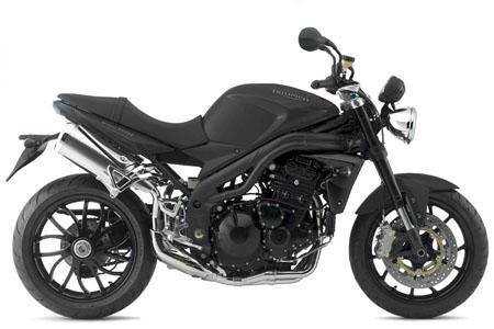 Matt Black colours for 2008 Triumph Speed Triple