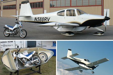 A plane - a bike? No it's a MotoPOD