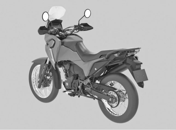 Honda NX 200 render. - Motorcycle.com