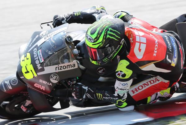 Crutchlow: 'Foot in air' during fall, 'Vinales flying'