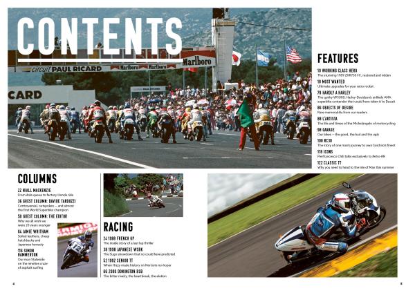 Retro RR contents page