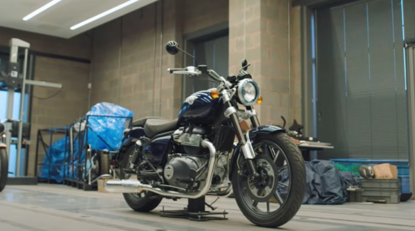 Royal Enfield Super Meteor, screengrab from launch stream. - Royal Enfield Instagram