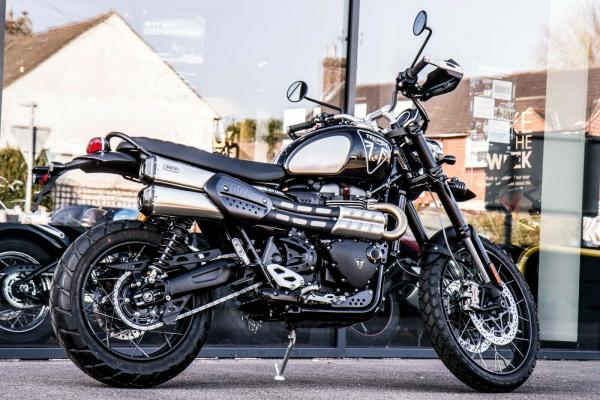 triumph scrambler 1200 bond for sale