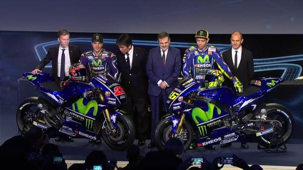 Movistar Yamaha launches 2017 YZR-M1