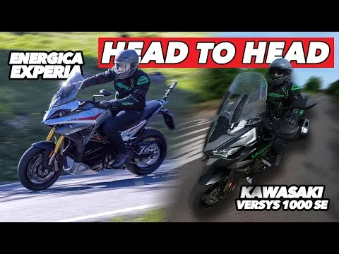 Energica Experia vs Kawasaki Versys 1000 SE | Electric or Petrol Touring Motorcycles?