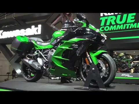 New Kawasaki H2 SX - Closer look | EICMA 2017