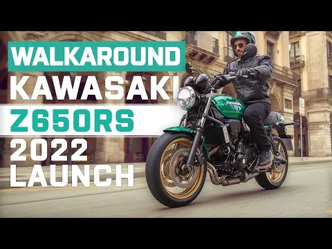 KAWASAKI Z650RS (2022) Walk Around | Kawasaki Z650 RS Launch 2022 | Visordown.com