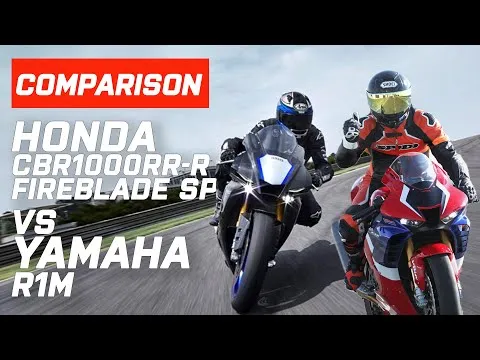 Yamaha vs Honda! Honda CBR1000RR-R Fireblade Vs Yamaha R1M | Which Sounds Best? | Visordown.com