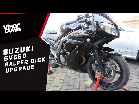 Suzuki Sv650 Galfer Disc Upgrade