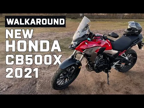 New Honda CB500X 2021 Walkaround | A2 Friendly Adventure Motorcycle | Visordown.com