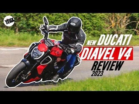 Ducati Diavel V4 Review 2023 | Italian power cruiser ridden on UK roads | Visordown