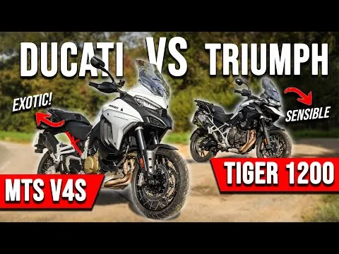 Ducati Multistrada V4 S vs Triumph Tiger 1200 GT Pro