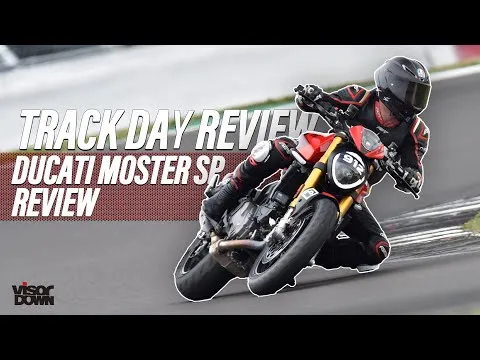 Ducati Monster SP (2023) track review - Silverstone GP circuit on the Monster SP