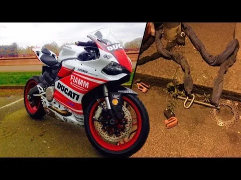 Armed gang steals Ducati 899 Panigale as owner watches | Shocking London bike theft