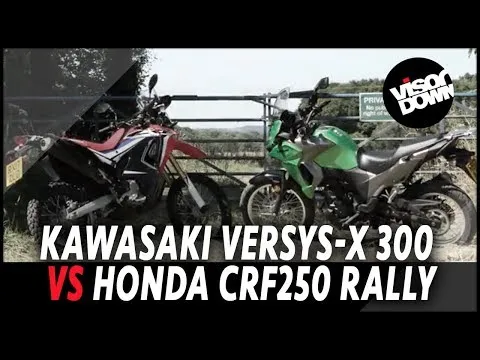 Kawasaki Versys-X 300 Vs Honda CRF250 Rally Motorbike Review | Visordown.com