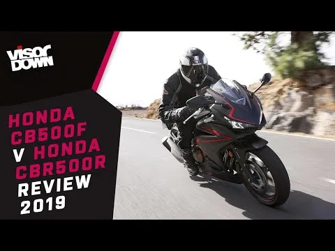 Honda CBR500R v Honda CB500F Review 2019