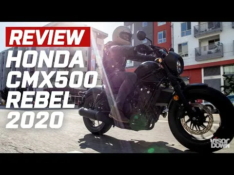 Honda CMX500 Rebel (2020) Video Review | Visordown.com