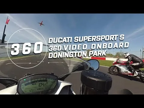 Ducati Supersport S - 360 video onboard