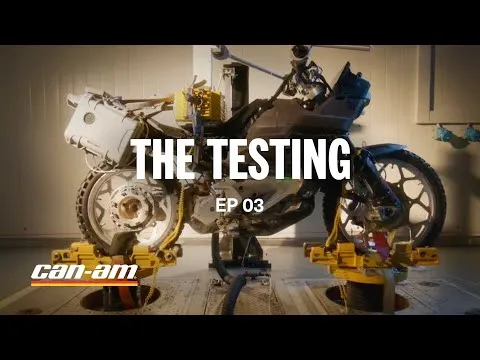 The Testing | Can-Am Motorcycles