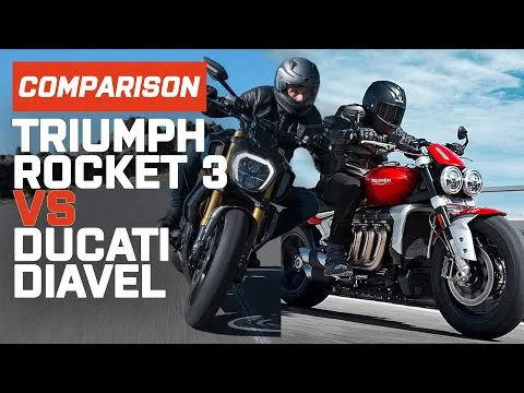 Triumph vs Ducati - Triumph Rocket 3 VS Ducati Diavel | Visordown.com