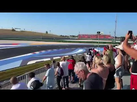 Crash Marc Marquez and Bulega wdw 2024